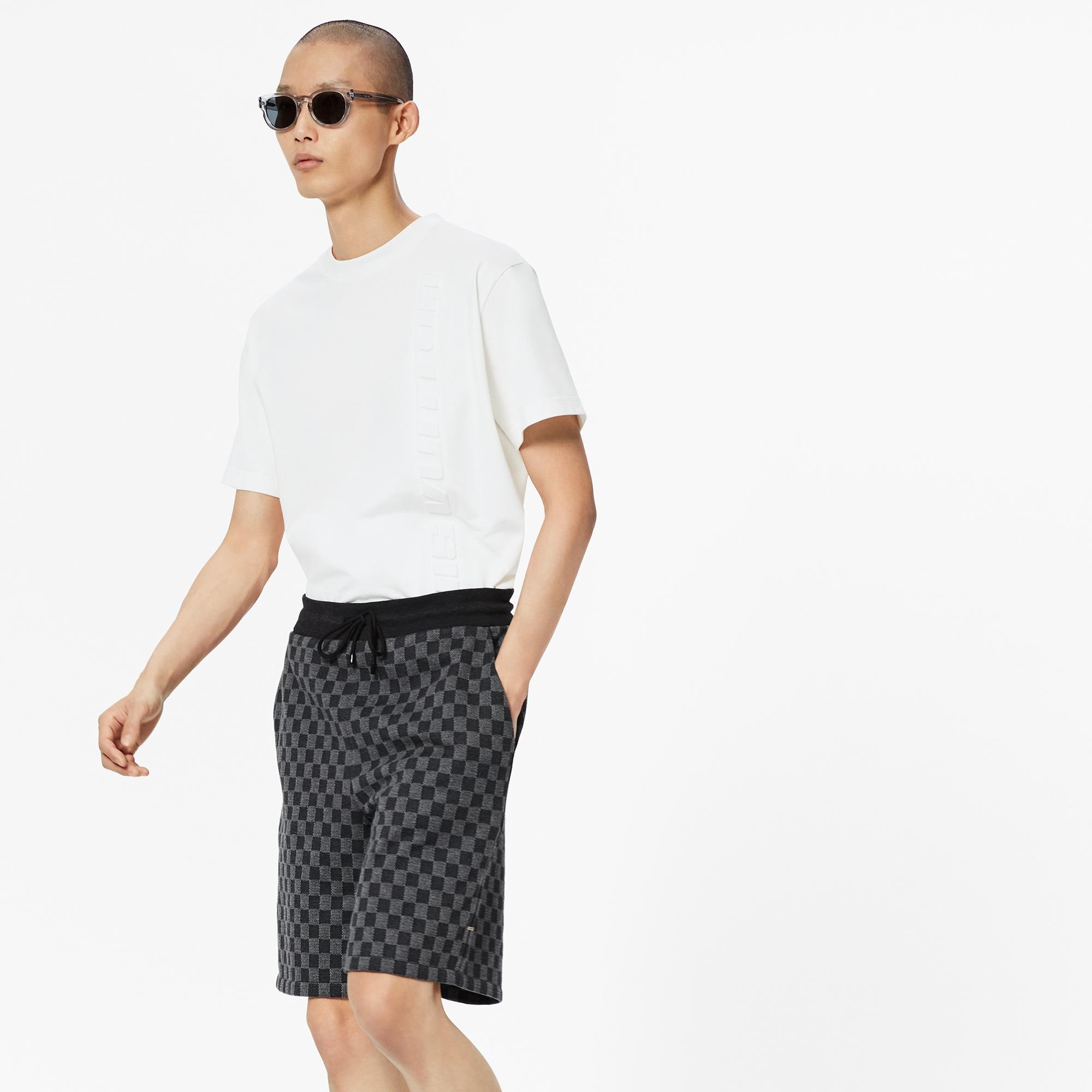 Damier Jacquard Shorts - Men - Ready-to-Wear | LOUIS VUITTON ®